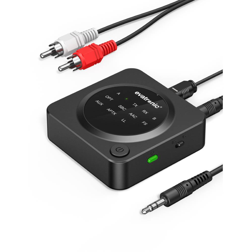 Evatronic BA007 Bluetooth 5.0 Transmitter Receiver for TV/PC