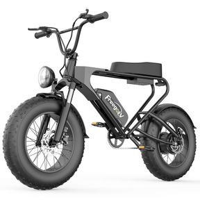 2024 Off Road Mountain Electric Bike 20'' Fat tires 1200W Powerful Motor