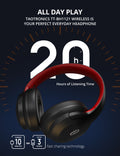 TaoTronics | 40mm Driver Overhead Bluetooth Headset TT-BH1121