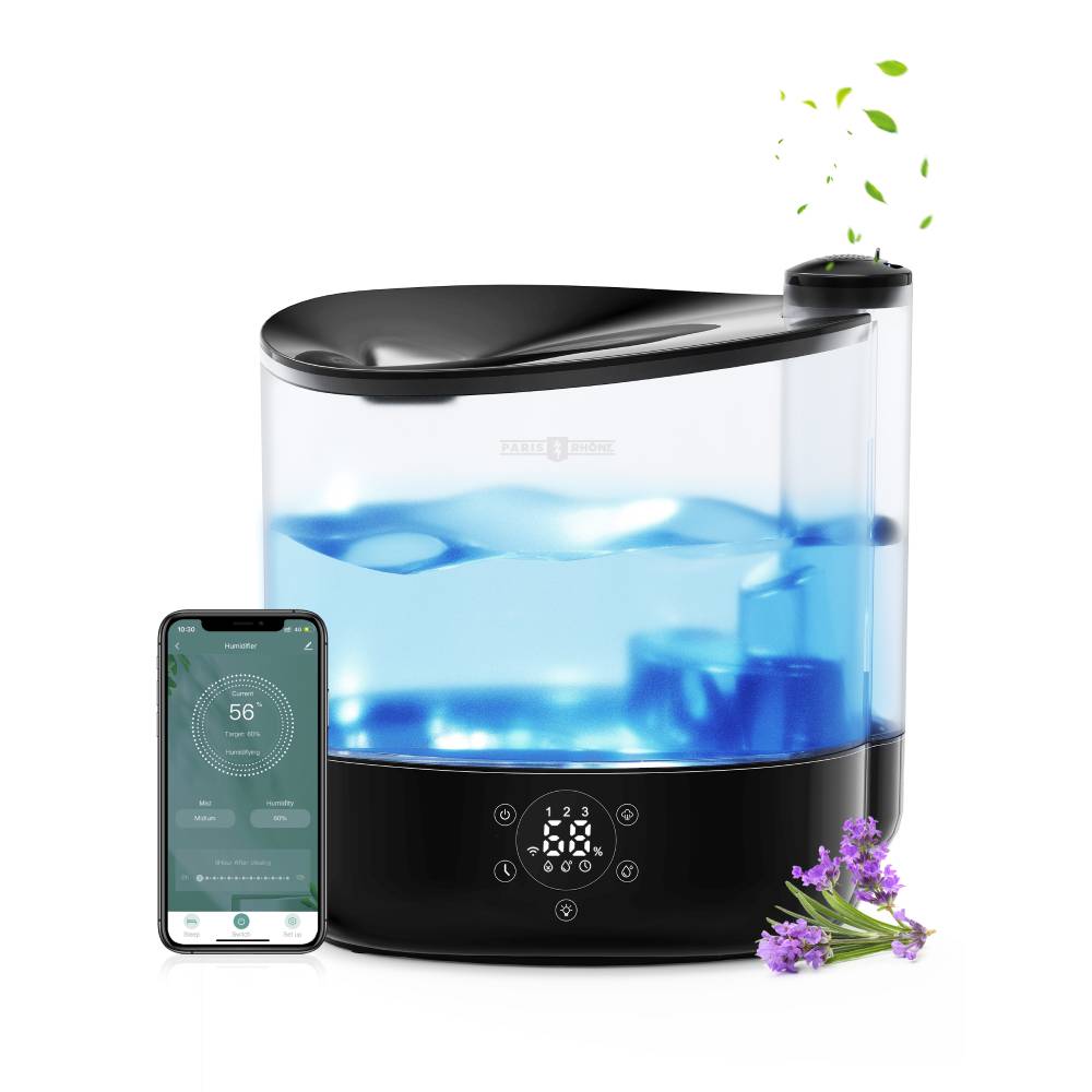 PARIS RHÔNE AH038 6L Smart Top Fill Humidifiers with App, WiFi, 60H Long Runtime for Home