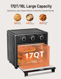 TaoTronics | 17QT 11-in-1 Air Fryer NB-AF002