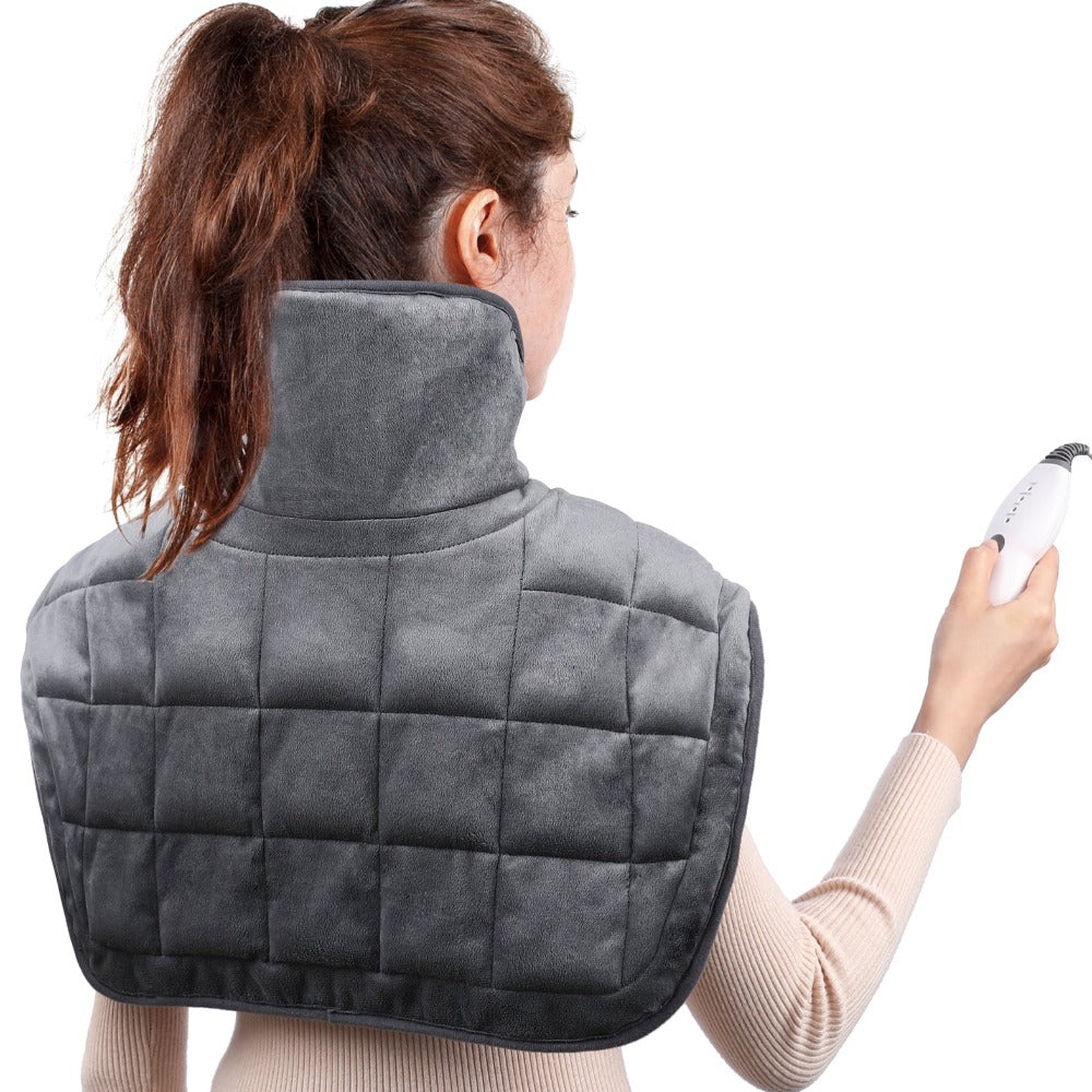Weighted Heating Pad for Neck and Shoulders 2023