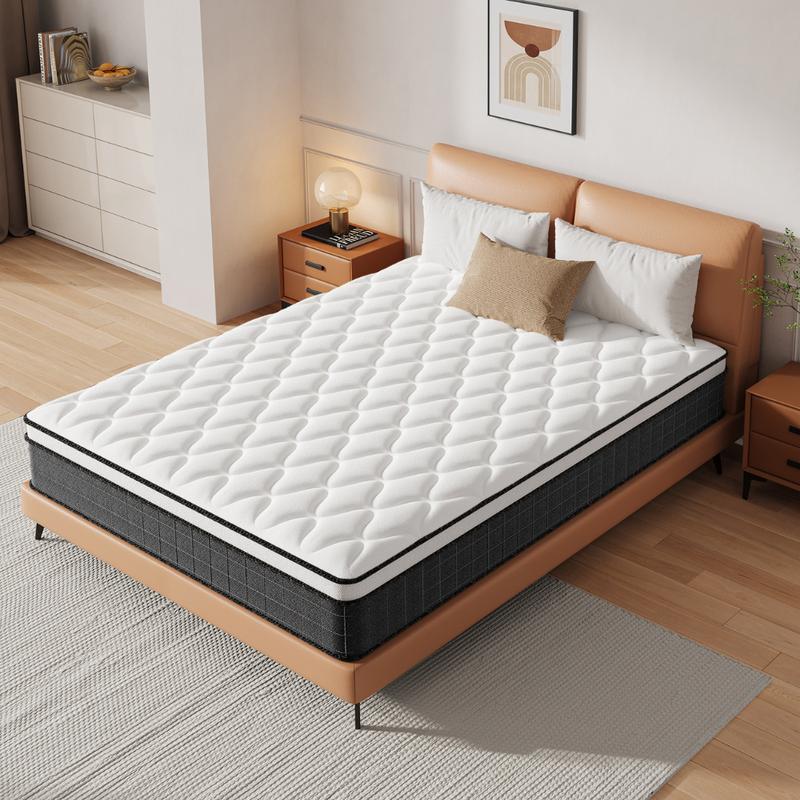 TaoTronics X EvaStar Home 10 inch Queen Boxed Hybrid Mattress EE-BF006