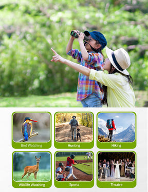 Rexmeo 12x50 HD Binoculars for Adults, Professional Binoculars Bright Vision Large View High Resolution
