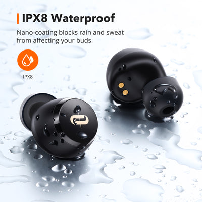 TaoTronics Soundliberty 97 Bluetooth Earbuds USB-C fast charging