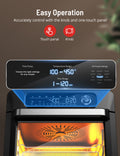 Easy Operation Accurately control with the knob and one-touch panel