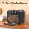 TaoTronics | 14.8 QT ,9 in 1 ,1700W Oil-less Air Fryer TT-AF010