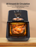 8 Modes To Cook Everything Cook a variety of foods with the one-button touch control
