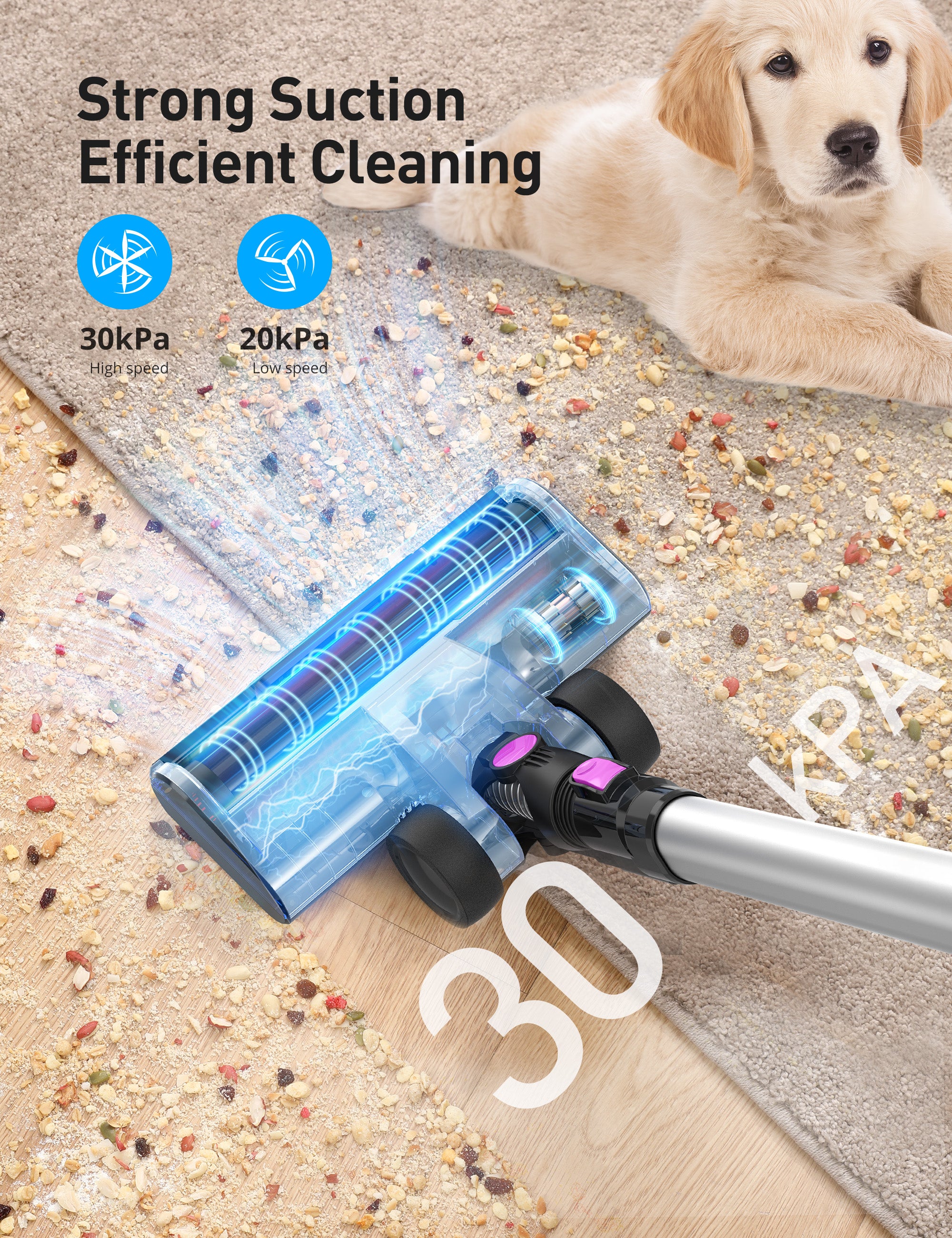TaoTronics x HawKam Cordless Vacuum Cleaner HK-CA007