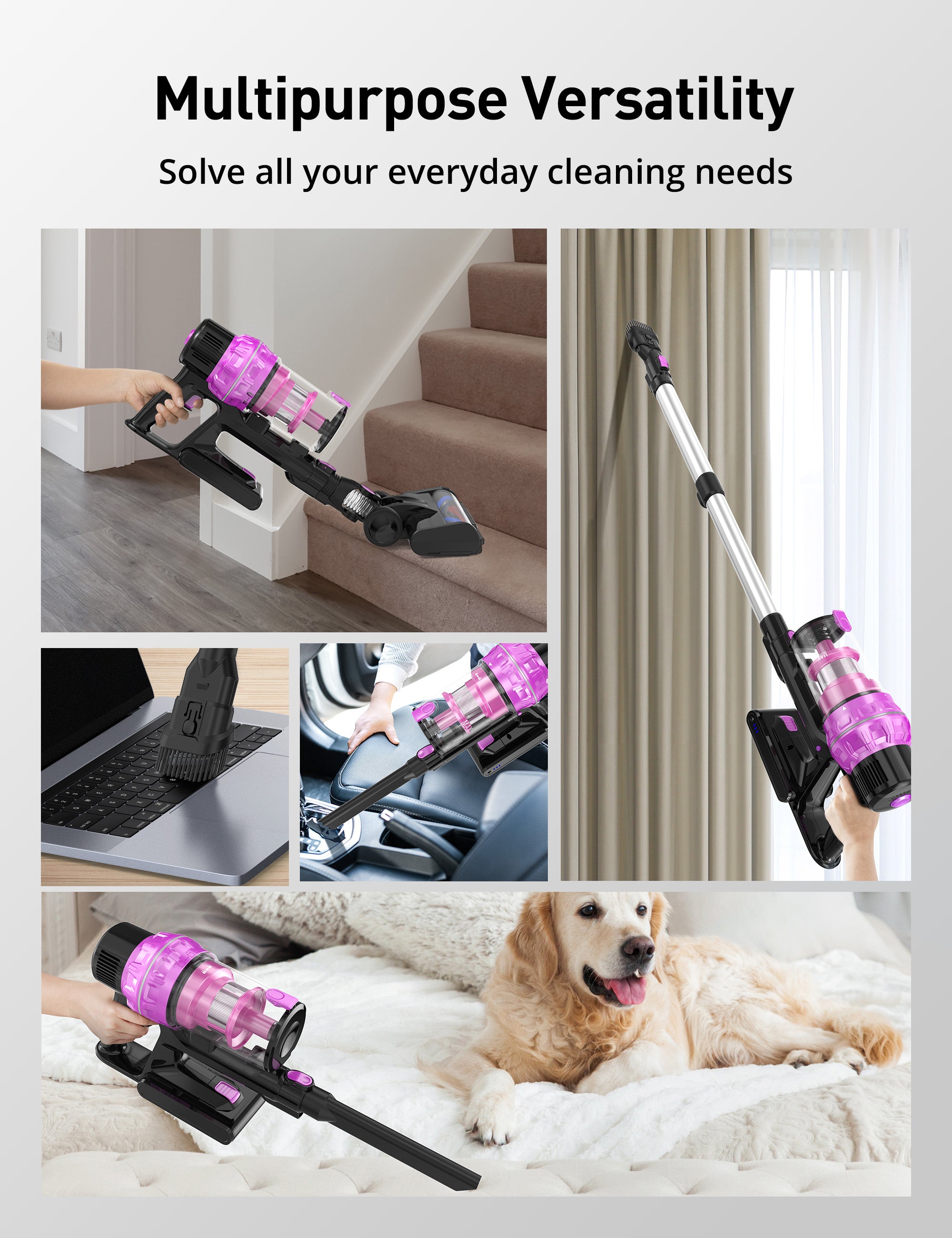 TaoTronics x HawKam Cordless Vacuum Cleaner HK-CA007
