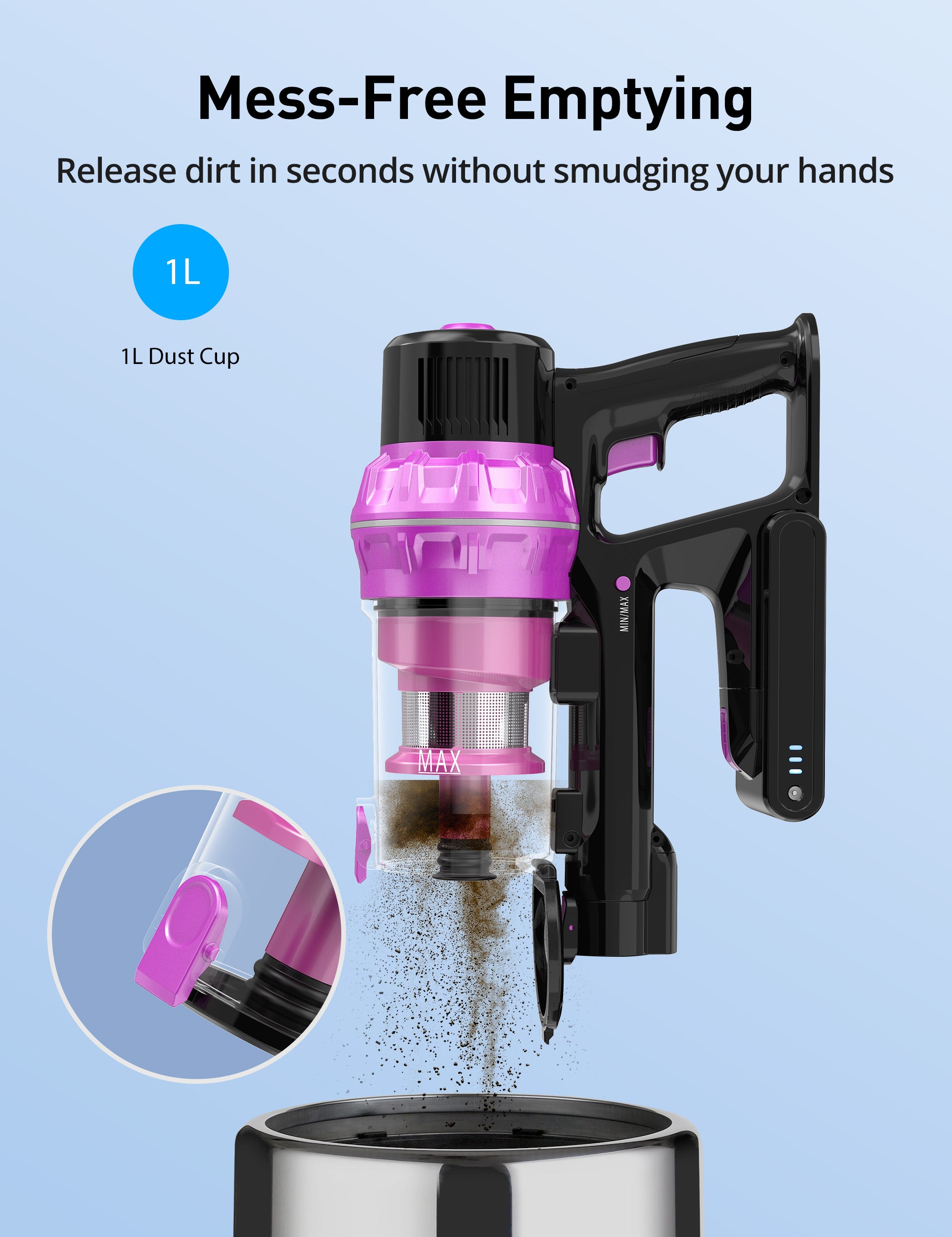 TaoTronics x HawKam Cordless Vacuum Cleaner HK-CA007