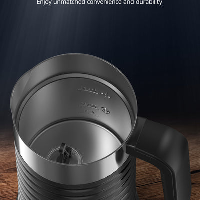 10.1 oz 4-in-1 Milk Frother and Steamer with Handle