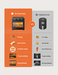 TaoTronics | 17QT 11-in-1 Air Fryer NB-AF002