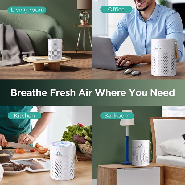 Dropship KOIOS Air Purifier For Home, Small Air Purifiers With