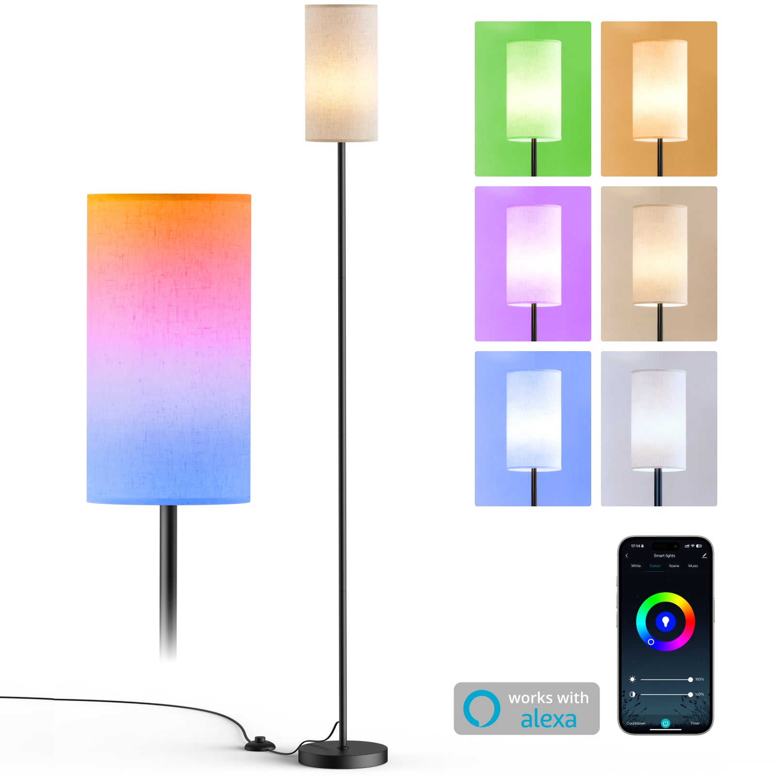 TaoTronics NB-DL010 Smart Floor Lamp – Ambient Lighting for a More Comfortable Home