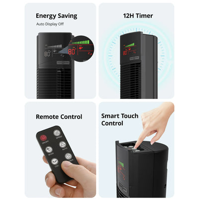 Paris Rhone Tower Fans with APP Control/Remote PE-TF002