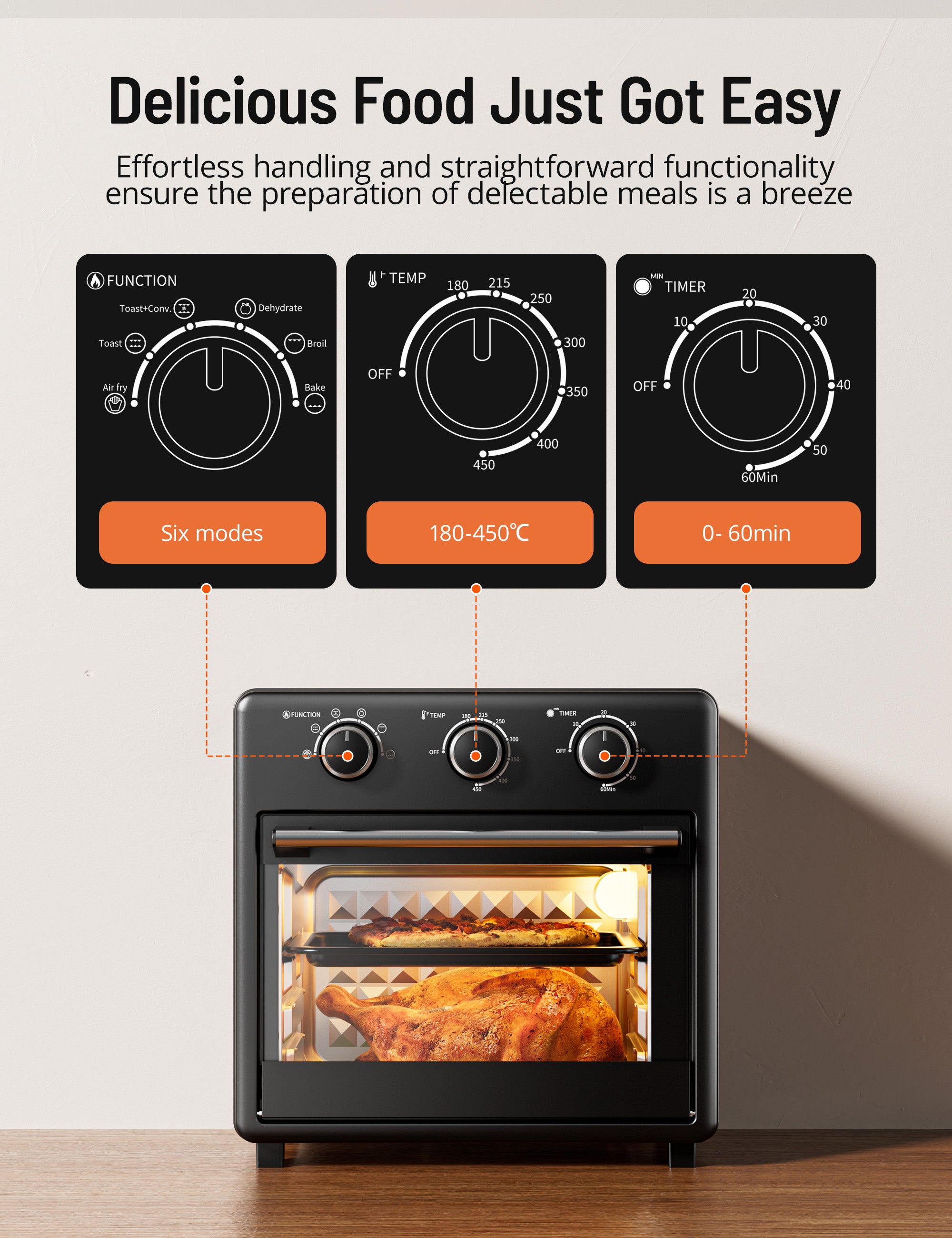 TaoTronics | 17QT 11-in-1 Air Fryer NB-AF002