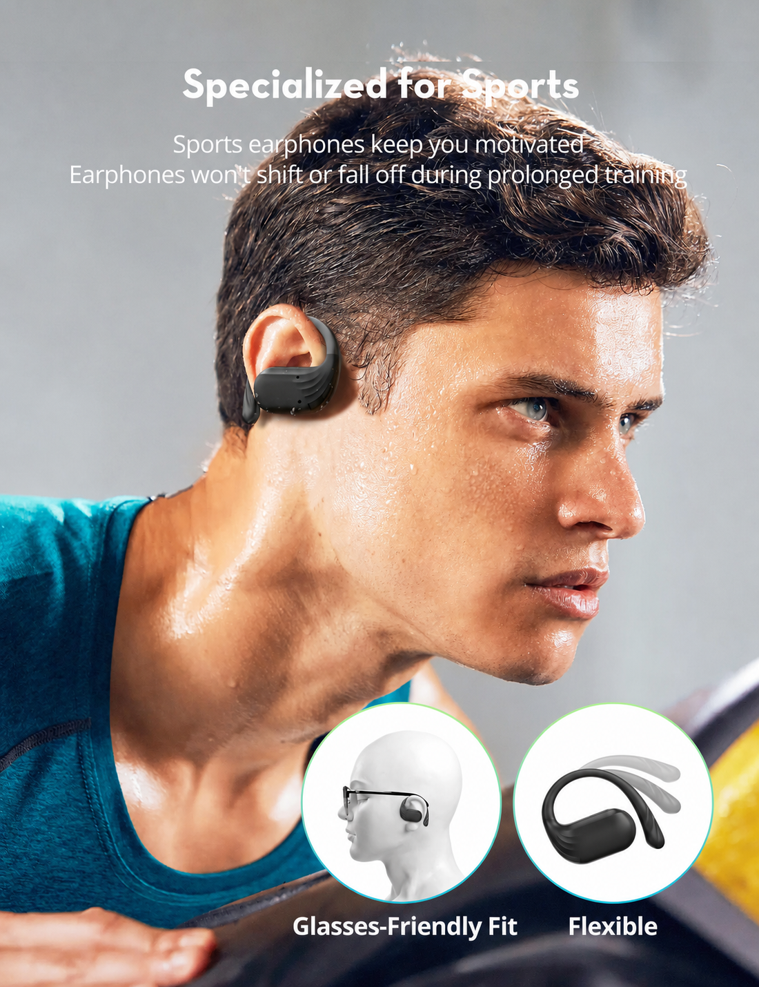 TaoTronics RP-BH1016 Open-Ear Earbuds – Feather-Light Comfort for an Effortless Active Lifestyle
