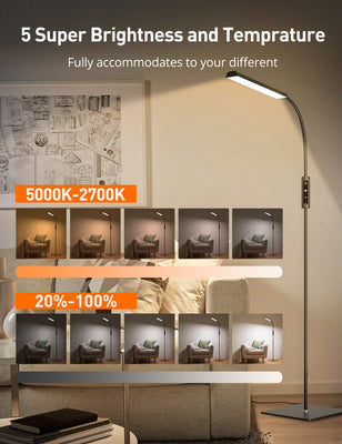 Customizable LED Floor Lamp