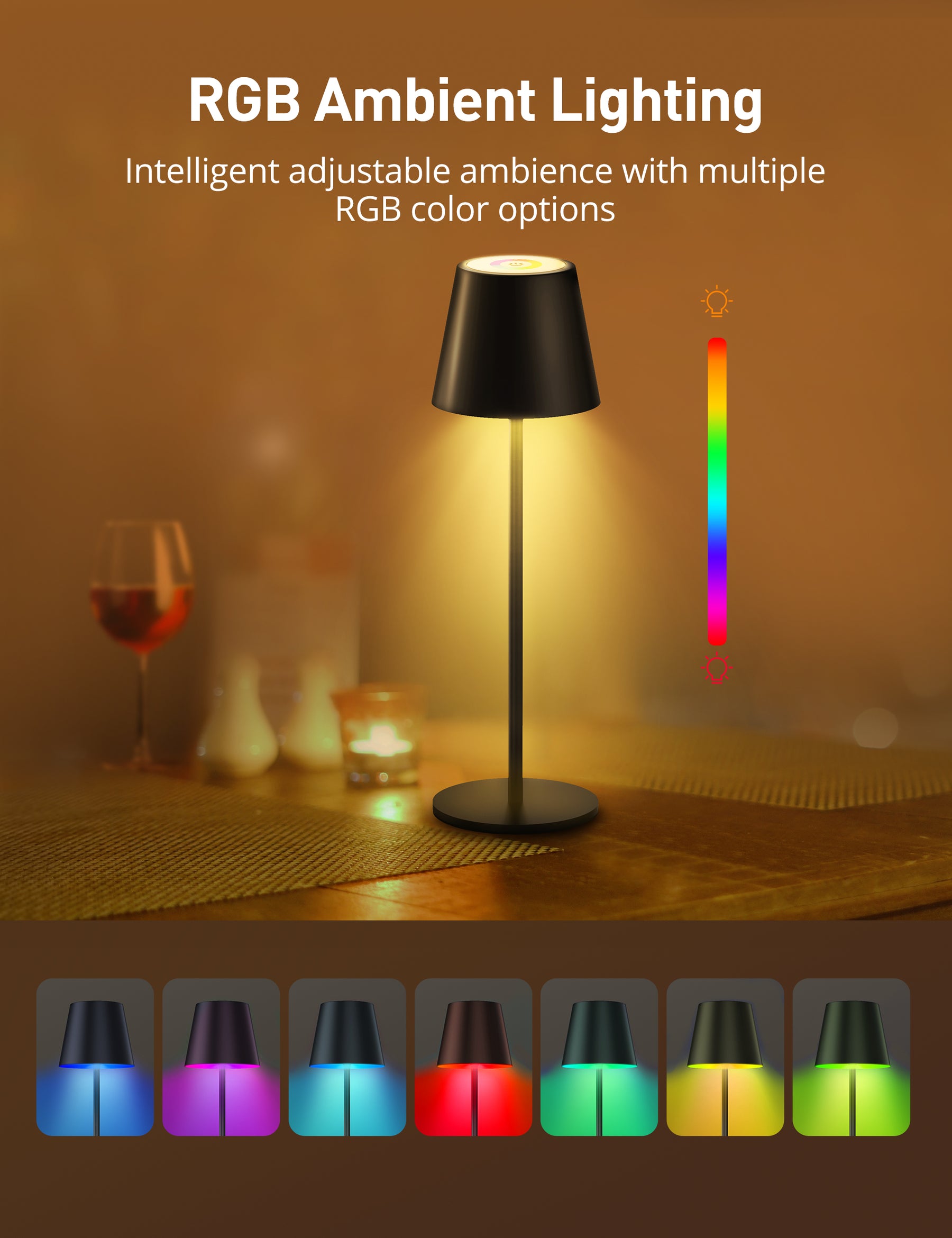 Light Up Margarita Glasses with Color Changing LED Lights (Set of 12)