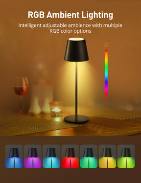 RGB Ambient Lighting Intelligent adjustable ambience with multiple RGB color options