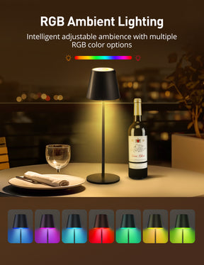 RGB Ambient Lighting Intelligent adjustable ambience with multiple RGB color options