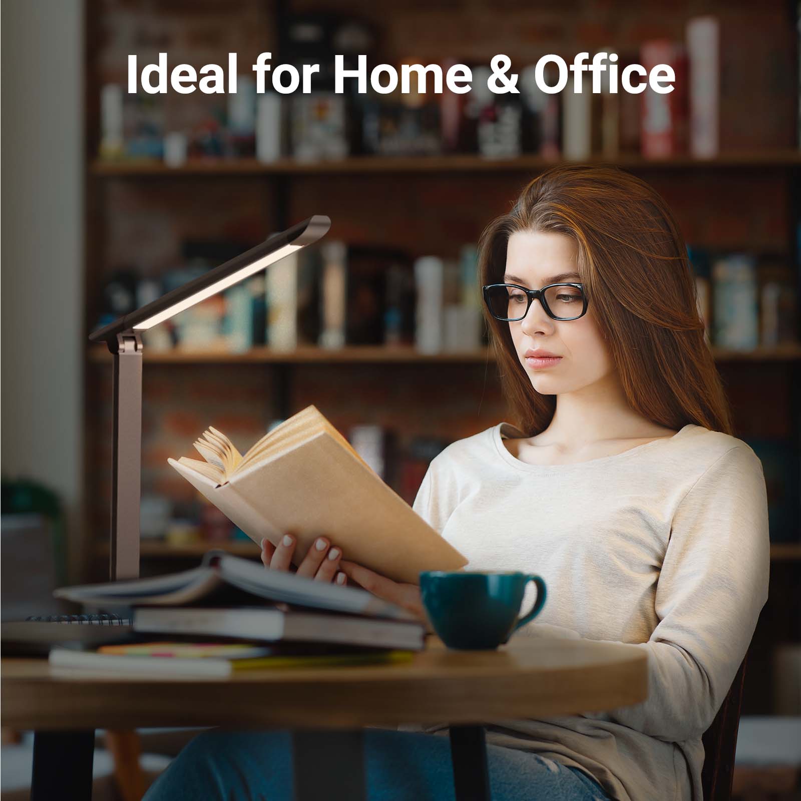 TaoTronics LED Desk Lamp TT-DL13 Office Table 35-Modes Lamps with Stable USB Charging Port & Touch Control