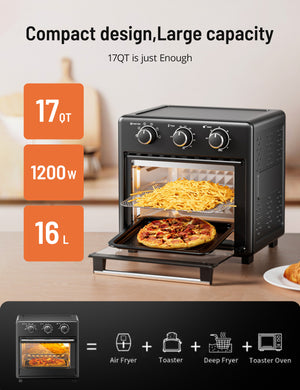 TaoTronics | 17QT 11-in-1 Air Fryer NB-AF002