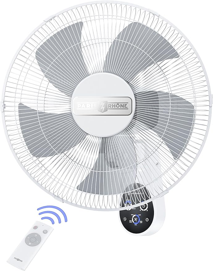 90° Oscillation Powerful 2100 CFM Wall Fan
