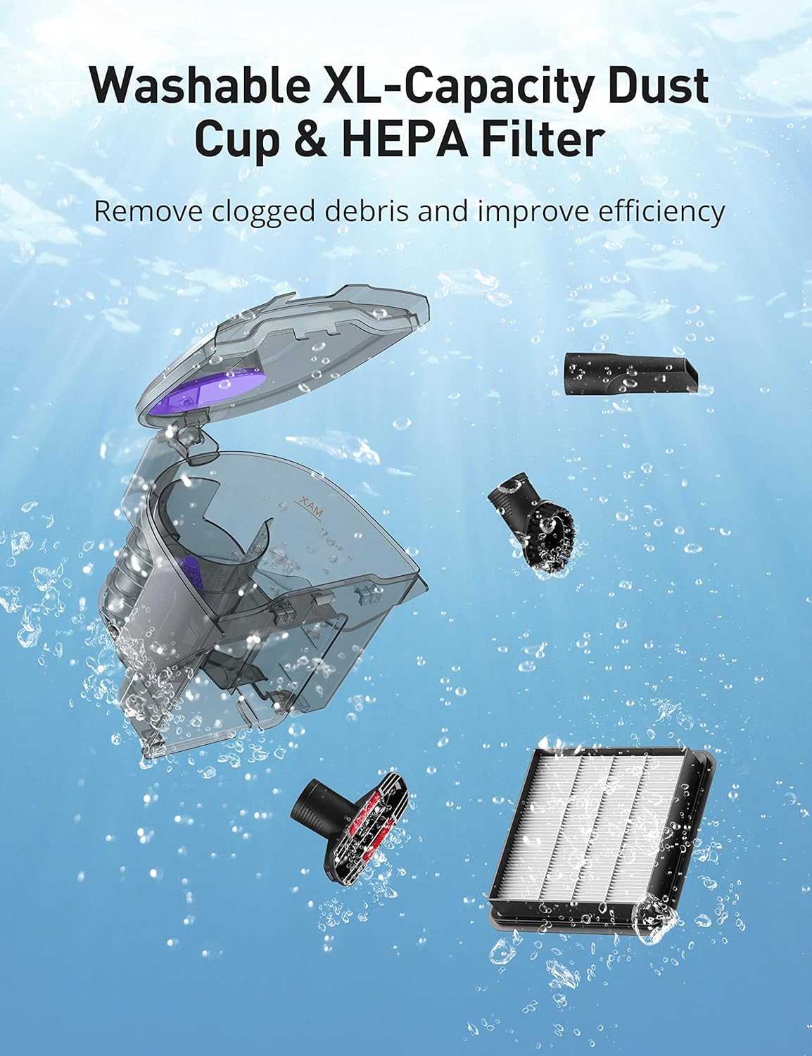 TaoTronics x HawKam Canister Vacuum Cleaners HK-CA001