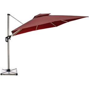 OLILAWN 11ft Patio Umbrella Outdoor Square Umbrella Large Cantilever Umbrella
