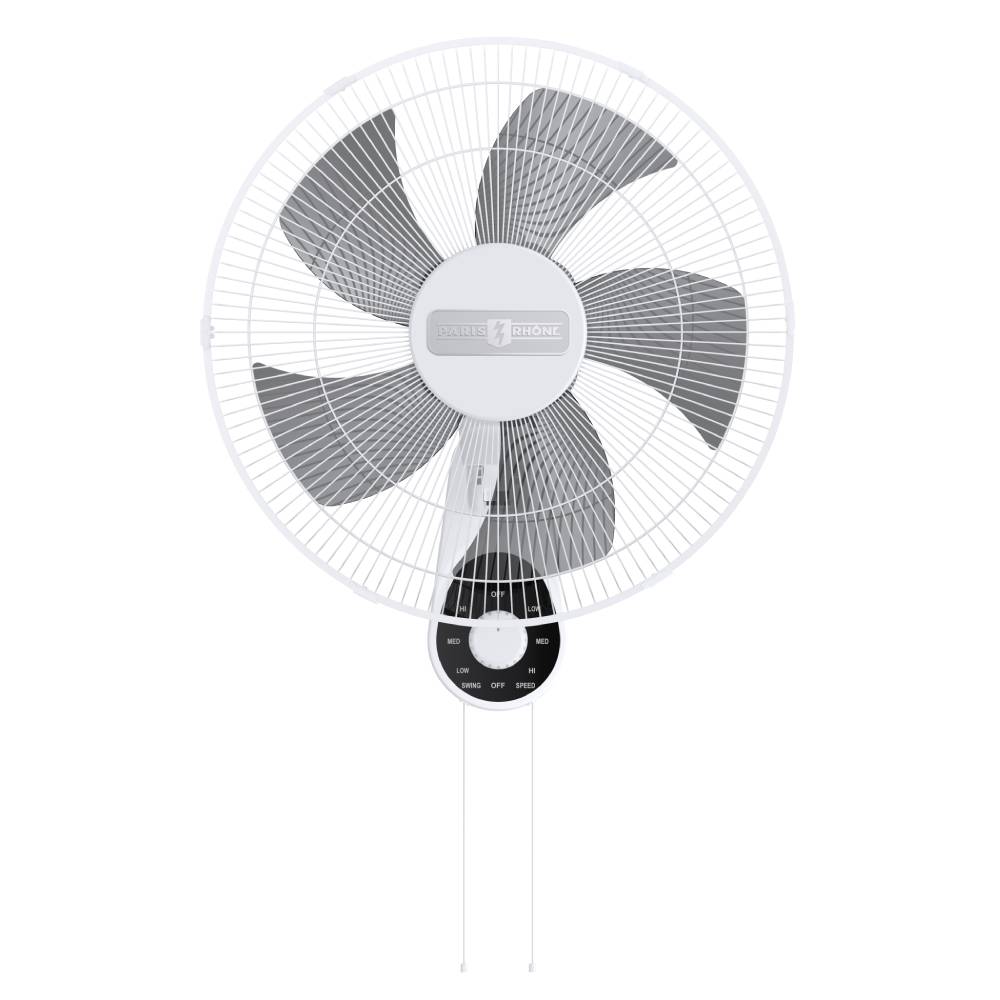 Paris Rhône 16'' High Velocity Wall Mounted Fan TF012, With 5 Blades