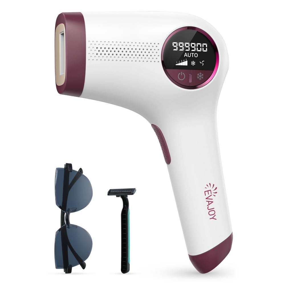 EVAJOY IPL Hair Removal for Women and Men, At-Home Hair Remover with 5