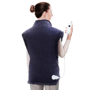 Electric Heated Pad 27in x 35in Fast Heating Pad for Back Pain, Heat Therapy for Neck, Shoulders