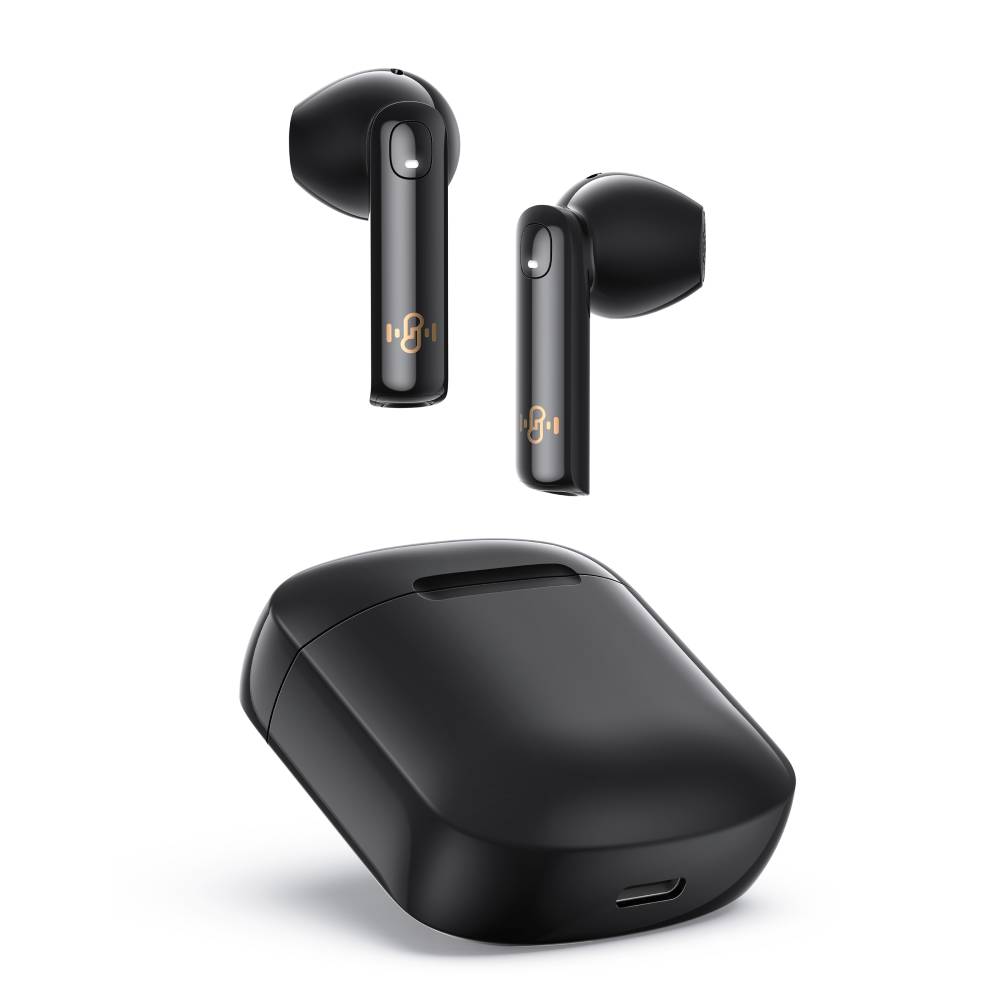 Wireless Earbuds BH034, Deep Bass HiFi Stereo Sound, CVC 8.0 Noise Reduction, IPX5 Waterproof