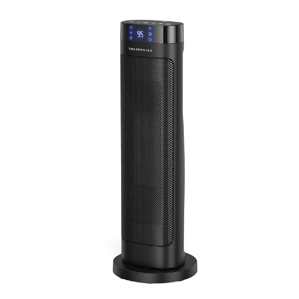 TaoTronics 22” Electric Space Heater 018, 1500W Fast Ceramic Heating with 3 Adjustable Heat Levels 2024