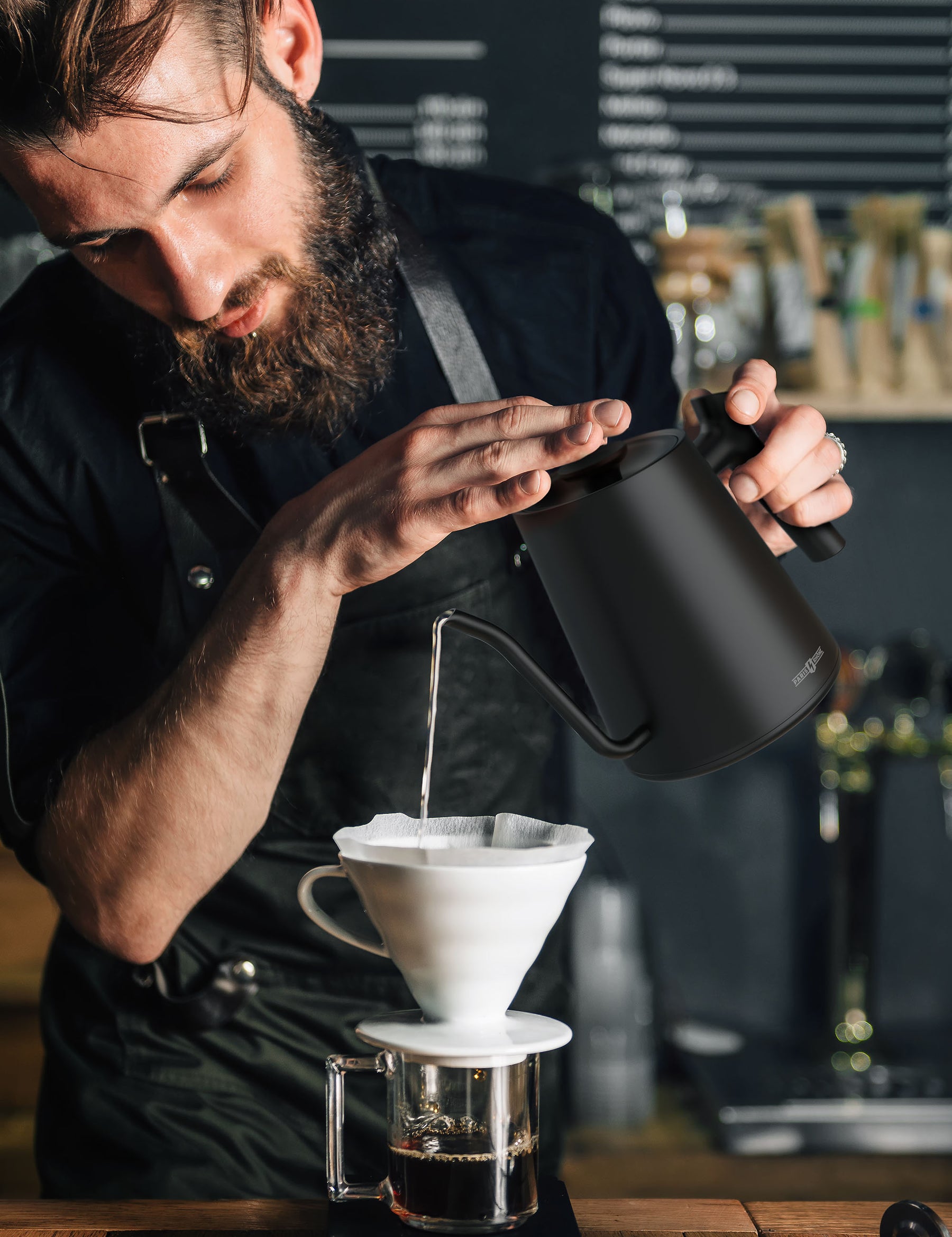 Adjustable Temperature Pour-Over Kettle