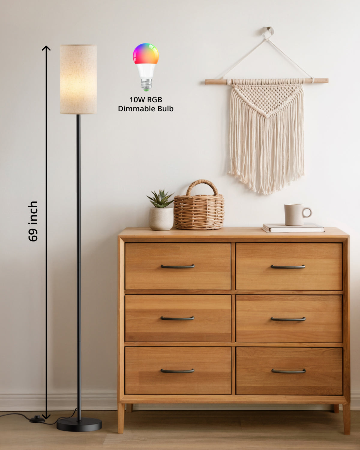 TaoTronics NB-DL010 Smart Floor Lamp – Ambient Lighting for a More Comfortable Home