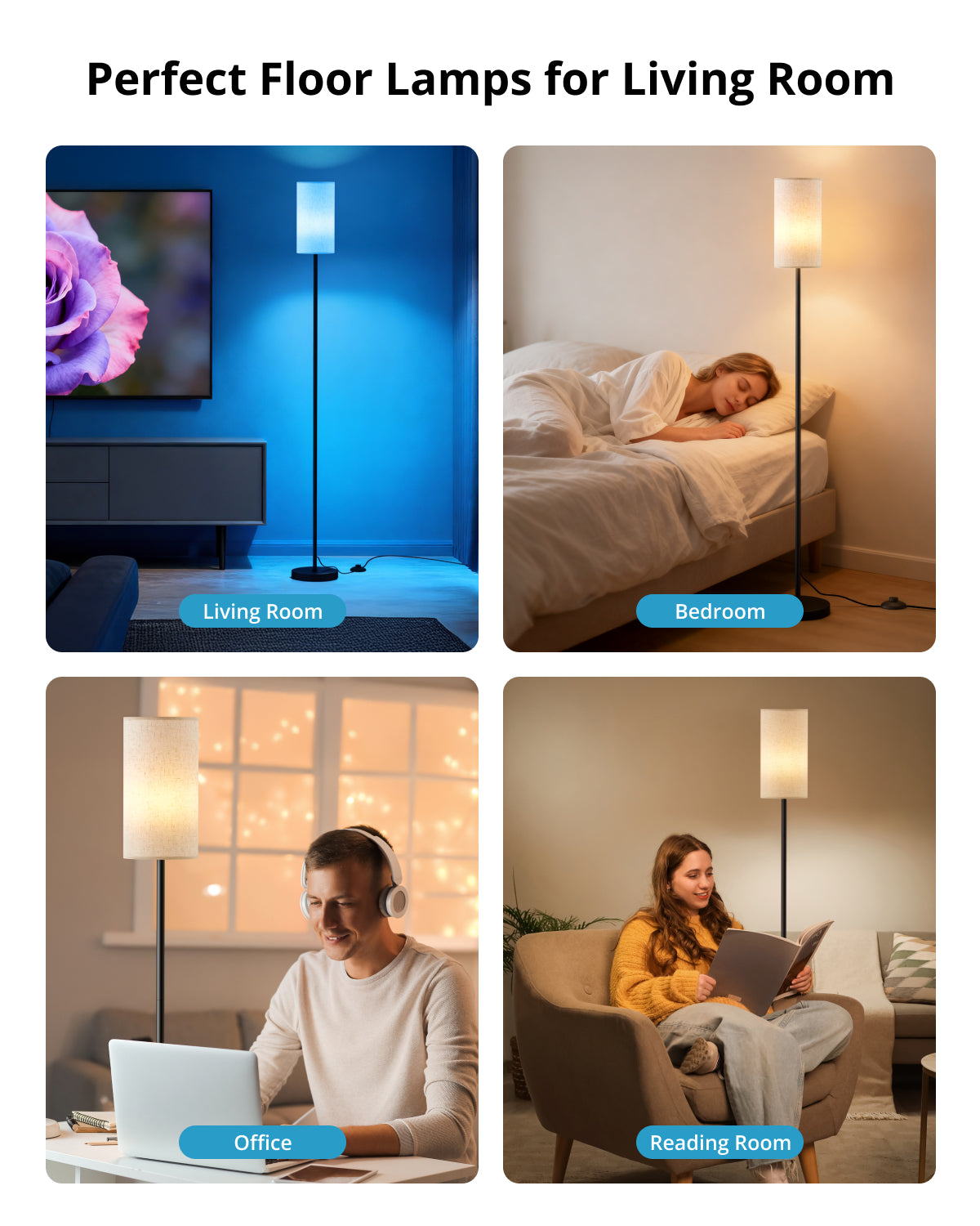 TaoTronics NB-DL010 Smart Floor Lamp – Ambient Lighting for a More Comfortable Home