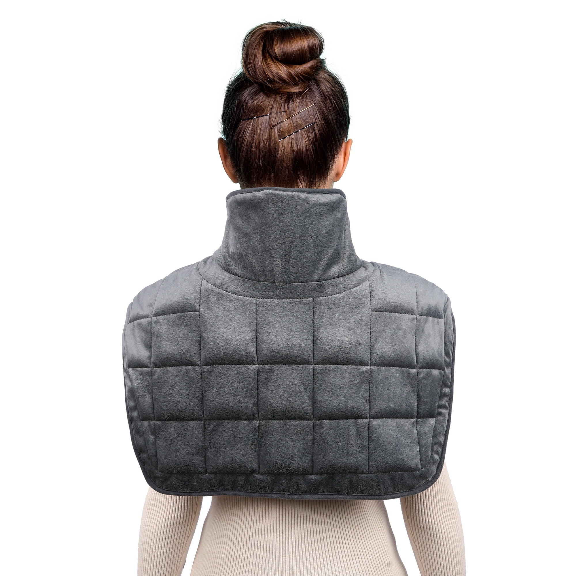 Sable Neck Weighted Heating Pad 22 x 19" Electric Heating Pad for Back WM