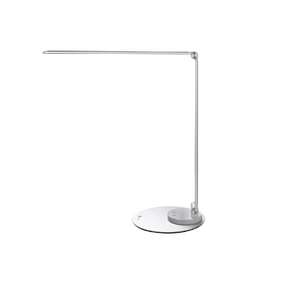 Ultrathin LED Desk Lamp 22 Luxury Reflective Pure Aluminum-Alloy Adjustable Dimmable with Stable Charging Port