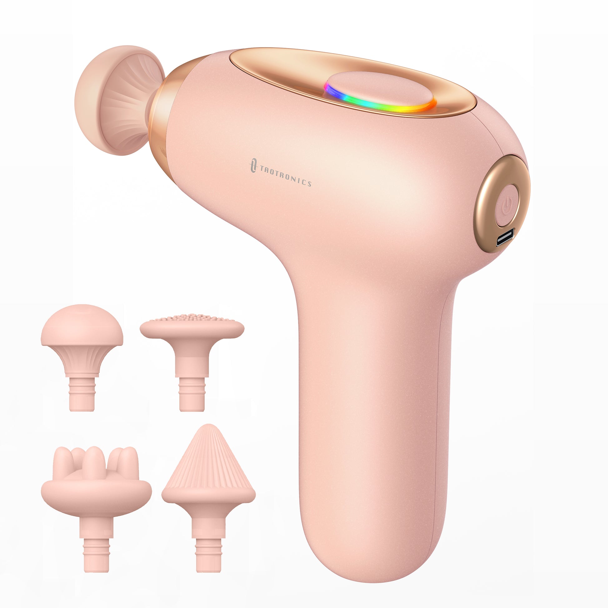 TaoTronics | Massage Gun TT-PCA006, Ergonomic Self-Care Mini Relax Massage Gun