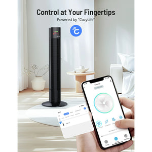 Paris Rhone Tower Fans with APP Control/Remote PE-TF002