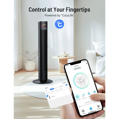 Paris Rhone Tower Fans with APP Control/Remote PE-TF002