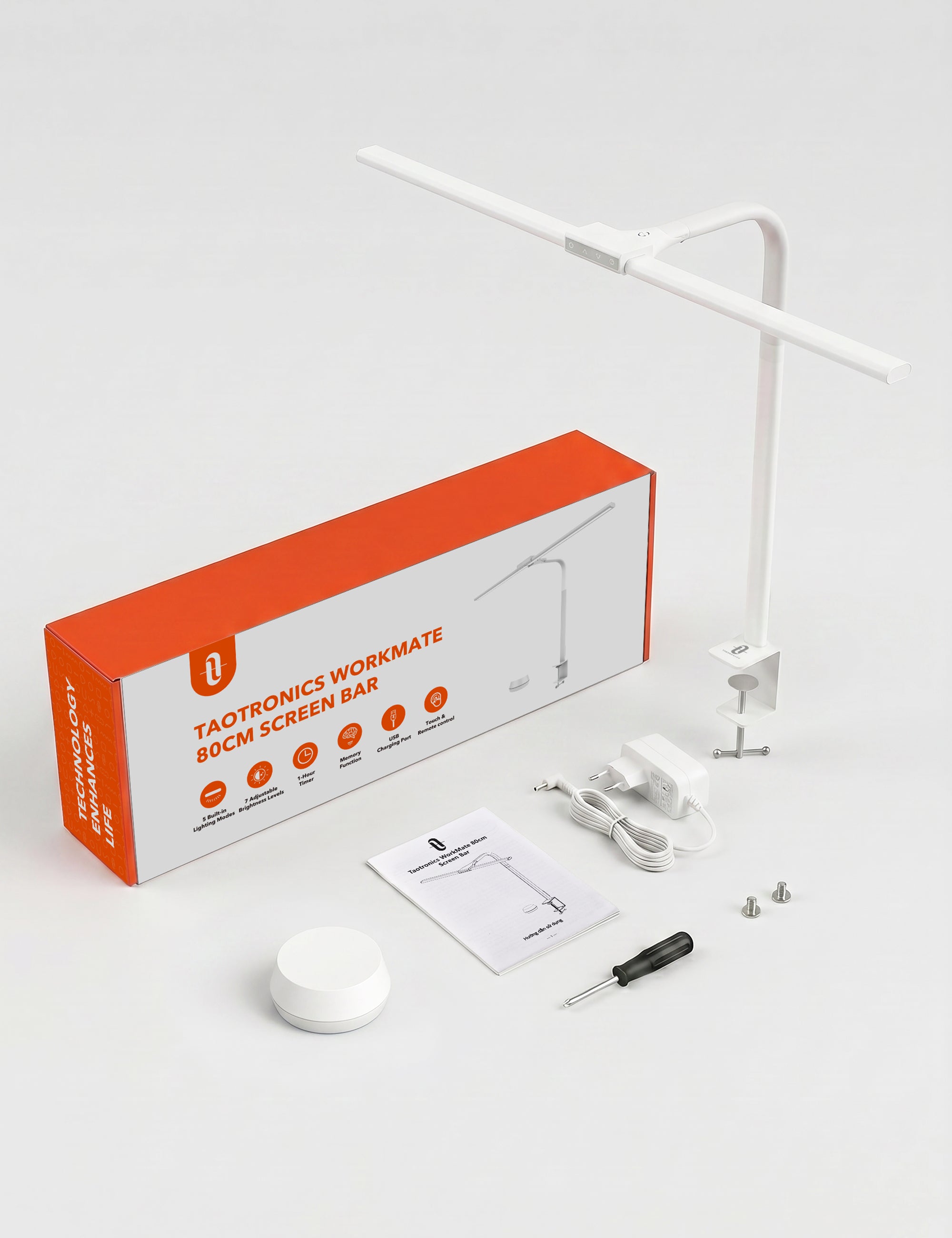TaoTronics WorkMate LED Desk Lamp with Wireless Remote TT-DL058
