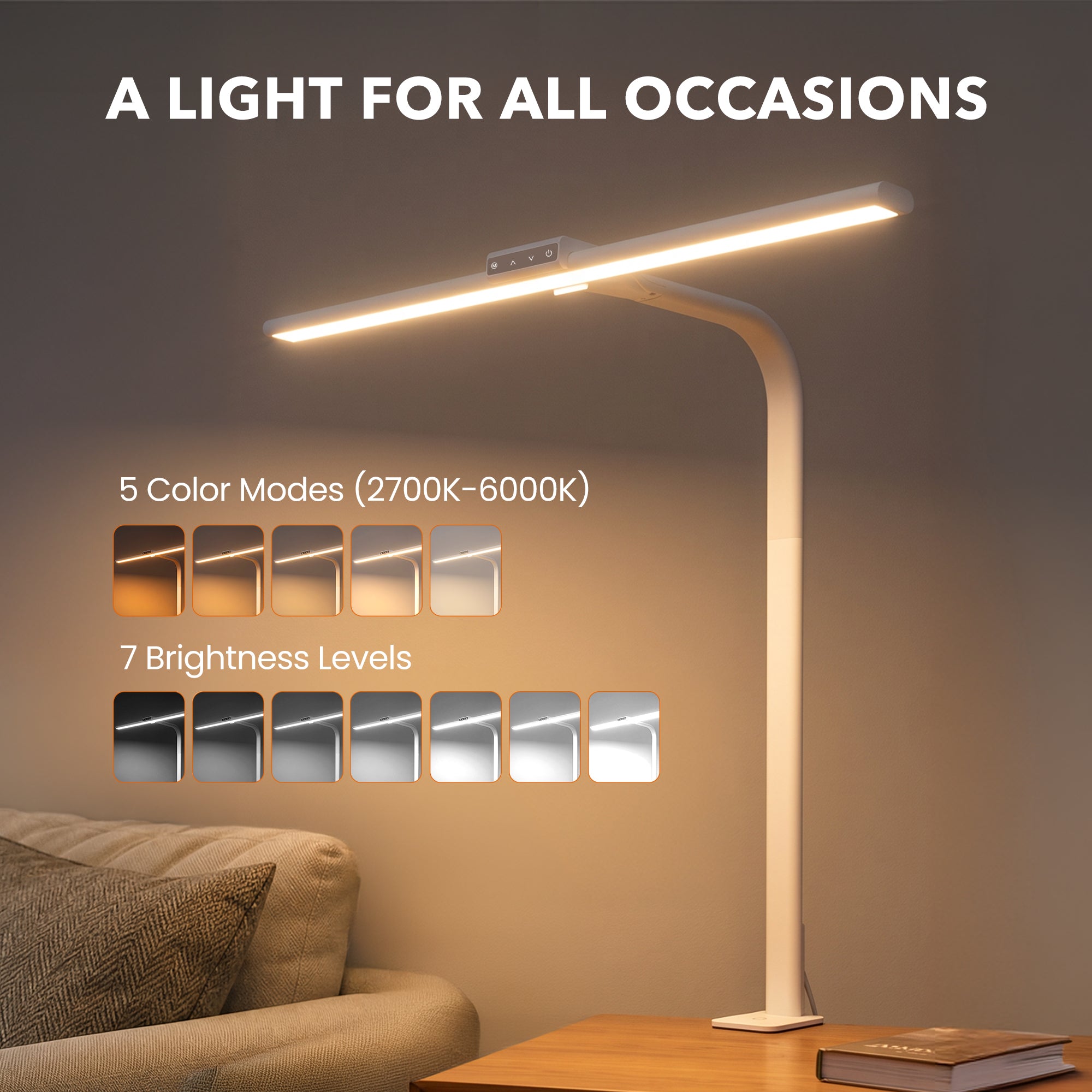 TaoTronics WorkMate LED Desk Lamp with Wireless Remote TT-DL058