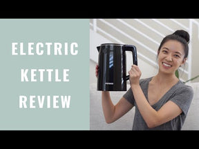 Miroco Electric Kettle 003, 1.5L Double Wall 100% Stainless Steel BPA-Free Cool Touch