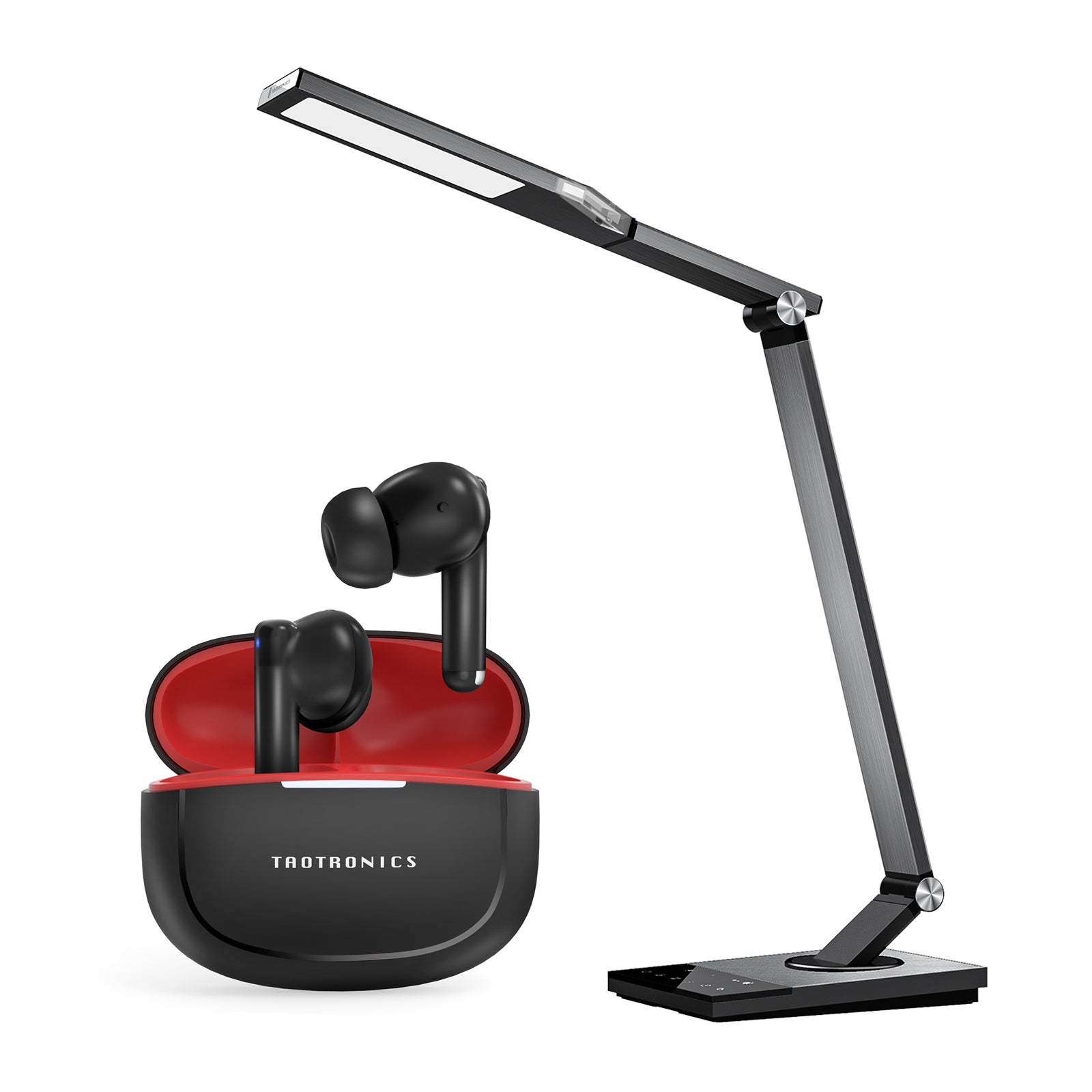 TaoTronics |  TT-DL16 Desk Lamp & TT-BH1120 Bluetooth Earbuds Bundle