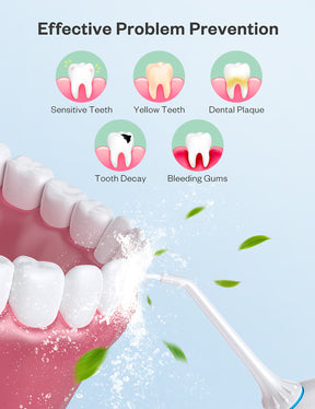 Water Flosser Cordless, Portable Teeth CleanerPowerful Cleaning
