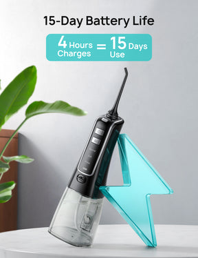 Evajoy Cordless Water Flosser, Rechargeable Portable Oral Irrigator